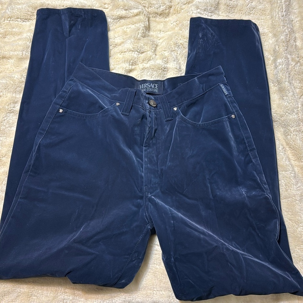 Versace high waisted pants